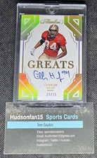 Charles Haley 2023 Panini Flawless Greats #G-CHA On Card Auto 23/25 SF 49ers