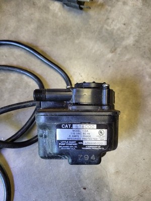 Little Giant Pump Company Statuary Fountain Pump Model 1-EA