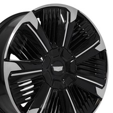 24x9 Black Oem Cadillac Escalade Iq Take Off Wheel 8x165.1 35et