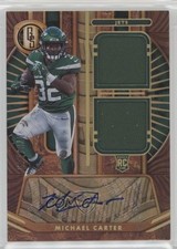 2021 Panini Gold Standard Rookie Jersey Double 70/149 Michael Carter Auto 05cr