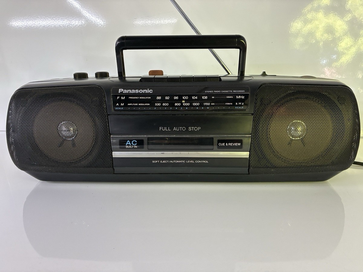 Panasonic RX-FS410 AM FM Radio WIth Cassette Player | eBay