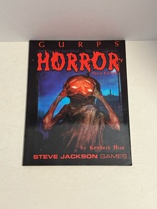 GURPS: Horror RPG 3rd Edition 2002 Steve Jackson Games 6004