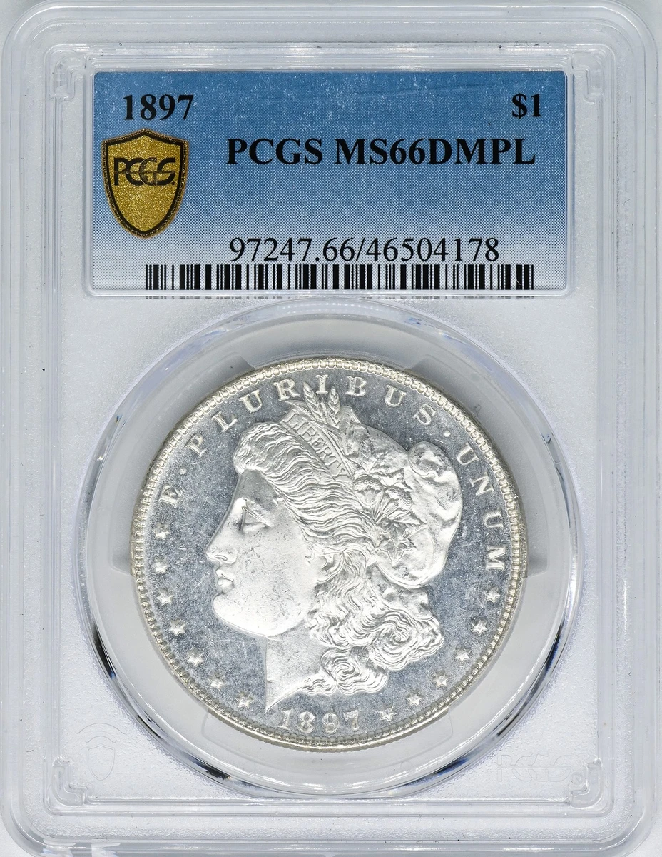 MS 66 Graded 1897 Year Morgan US Dollars (1878-1921) for sale | eBay