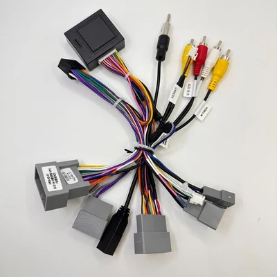 16P Android Adapter Netzkabel Canbus Harness Für Honda XR-V Vezel Fit Jazz Jade - Bild 1 von 4