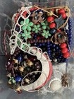 7 LB 2 OZ Mixed Jewelry Lot Vintage Costume Wear Repair Craft Reseller Watch — photo 7