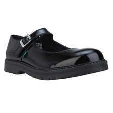 Image of Kickers Womens/Ladies Finley Patent Shoes6.5 UK Black GT2265