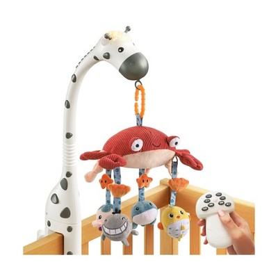TUMAMA Baby Crib Mobile,3 in 1 Crib Toys with Remote Control,Projection Night...