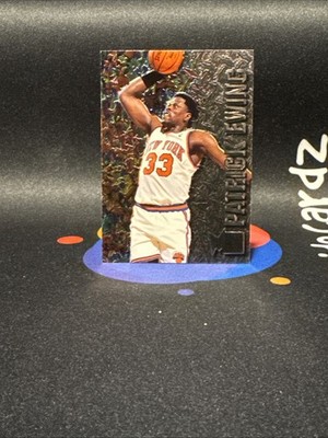 Patrick Ewing #64 1996 Fleer Metal NBA Basketball Trading Card New York Knicks