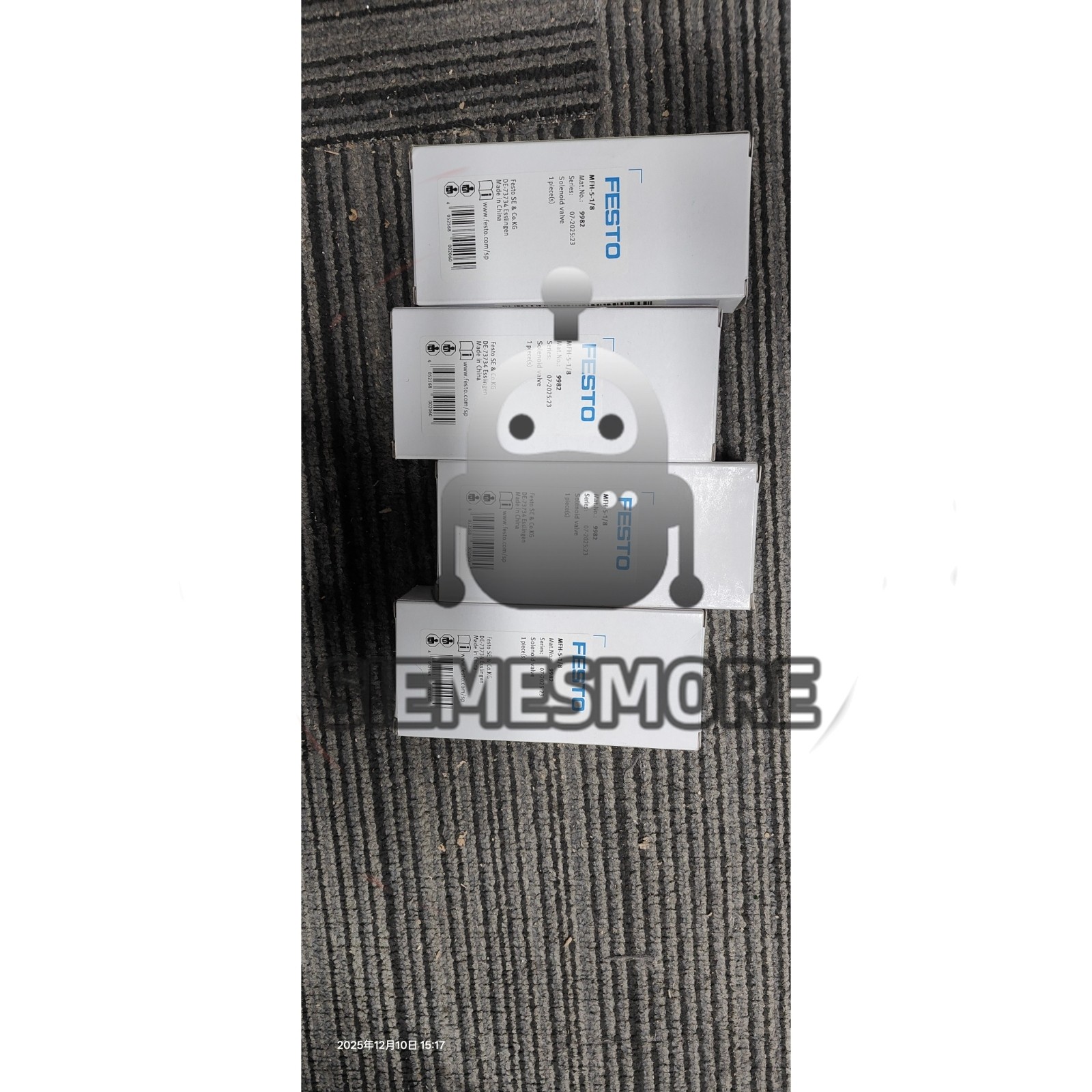 1PC FESTO MFH-5-1/8 Solenoid Valve