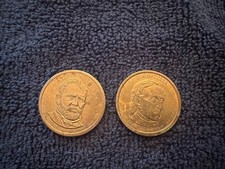 Ulysses S. Grant Coin 1869-1877 And John Tyler Coin 1841-1845