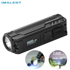 IMALENT BL50 3600 Lumen EDC Flashlight USB-C Rechargeable LED Pocket Torch Black