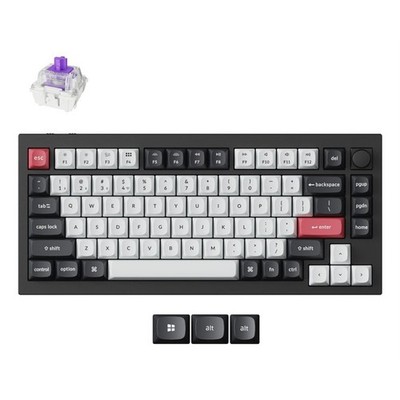 Keychron Q1 HE Tastatur Universal USB + RF Wireless + Bluetooth QWERTY UK Englisch