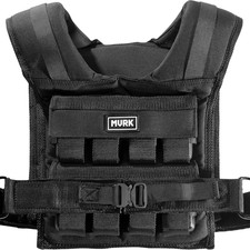 MVRK Weighted Vest for Men   Heavy Duty Rucking  Strength Training Vest with Re