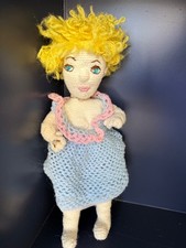 Handmade Crocheted Doll - Marillyn Monroe 15 Vintage