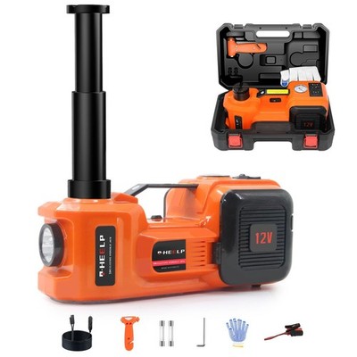 Electric Car Jack 5Ton 12V Kit Hydraulic (Lifting Range: 6.1~17.7 inch) with ...
