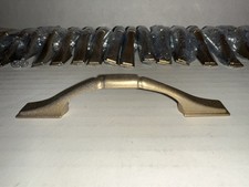 Lot of 18 Drawer Cabinet Pulls Handles Satan Gold Tone 5" Long Holes 3" Center