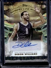 2024 Topps Inception Basketball Holo Gold Deron Williams #MLM-DWL