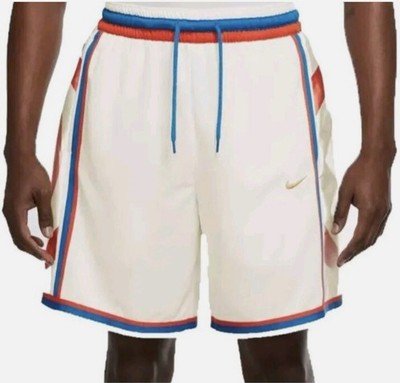 Nike Dri-FIT DNA+ Basketball Shorts White Multi DA5706-133 Men s Medium