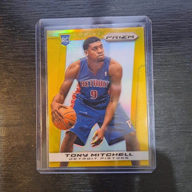 2013-14 Panini Prizm Tony Mitchell Prizms GOLD #d/10 Rookie card #273