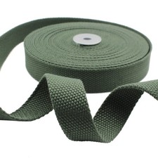 Heavy Cotton Webbing 1 Inch Wide 10 Yard for Webbing Bag Handles, Bag Strap,T...