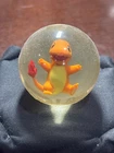 Pokémon Charizard Resin Bouncy Ball Clear Orb Figure Vintage Style Toy China