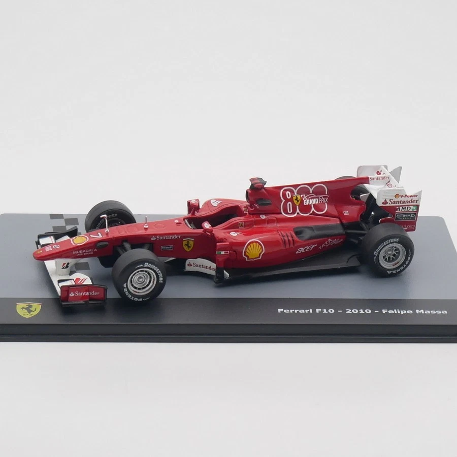 ixo 1:43 F1 Cars Ferrari F10 2010 Felipe Massa Diecast Car Model - Image 2 of 4