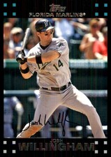 Josh Willingham 2007 Topps #405 Marlins MLB READ FREE SHIPPING AutographDen