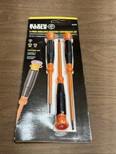 Klein Tools 85613INS Insulated Mini Precision Screwdriver Set PH/SL, 3-Pieces