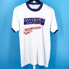 Dan Quayle Is My Senator Vice President tshirt 80s 1980s vintage