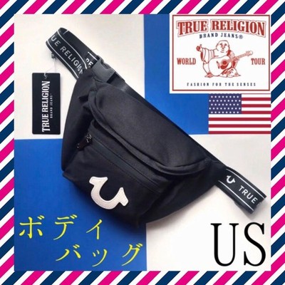 Levi's x True Religion Body Bag Black Usa Collaboration Model Limited Edition VH