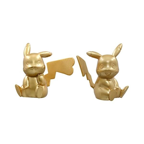Pokemon Moncolle 25th anniversary Gold Pikachu Figures MS Monster Collection