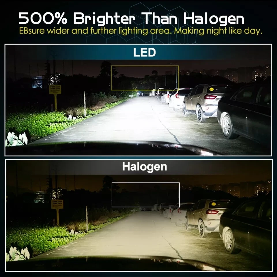 For Lexus CT200H GX HS250H IS250 - H11/H8/H9 LED Headlight Bulb Conversion Kit  - Image 2 of 4