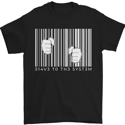 Gil dan G5000 Anti Kapitalismus System Sklave T-Shirt 100% Baumwolle