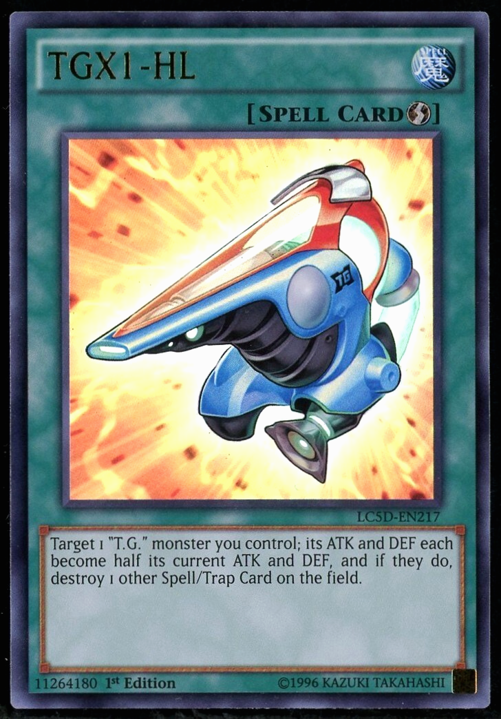 TGX1-HL LC5Ds EN217 Legendary Collection 5Ds 1st Edition Yugioh Card