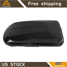 Car Top Cargo Carrier Vehicle Roof Mount Luggage Box 14 Cubic Feet W/2 Locks