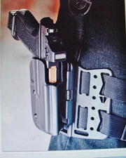 Bianchi International Tactical Duty Belt GLOCK 20 -21 Thigh Gun Holster  +