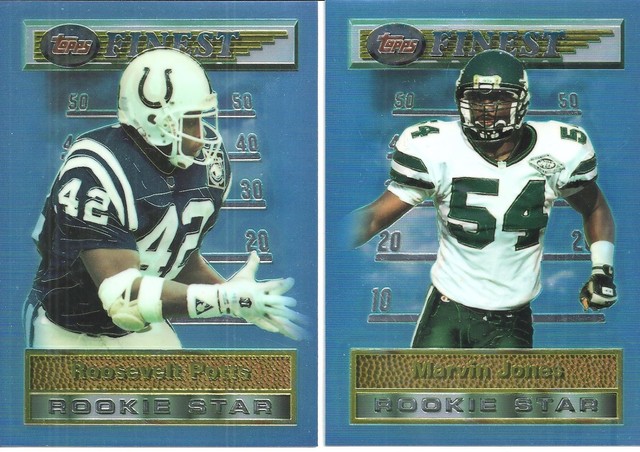 1994 Topps Finest 14 Card 5X7 Rookie Star Football Lot Rick Mirer EBay