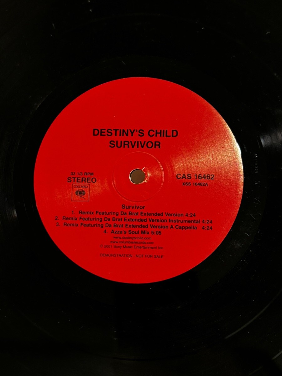 Destiny's Child - Survivor vinyl promo 2001 VG+ CAS16462