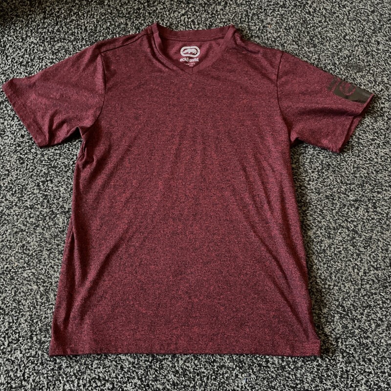 Echo Unlimited V Neck T Shirt Size Small