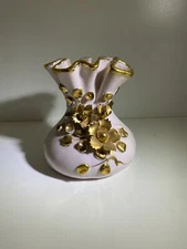 Vintage Lefton's China Porcelain Hand Painted Bud Vase #50431 Japan