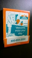 Vintage "HOWARD JOHNSONS." .Unused. Matchbook Made in USA