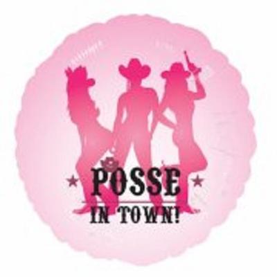 Party Posse für Mädchen That Party Anagramm Folienballon 18'' XL Xtra Life