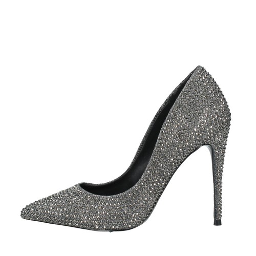 JV1551_STEV Scarpe Decollete STEVE MADDEN Donna Argento | eBay