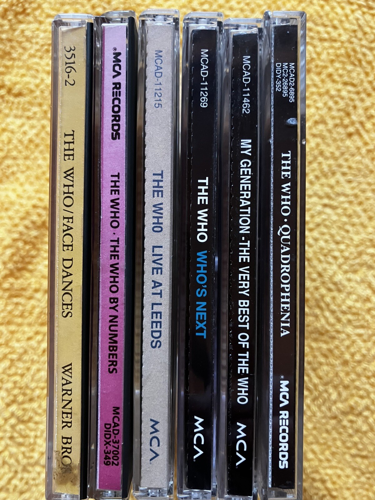 The Who Lot of 6 CDs Great condition very slightly played