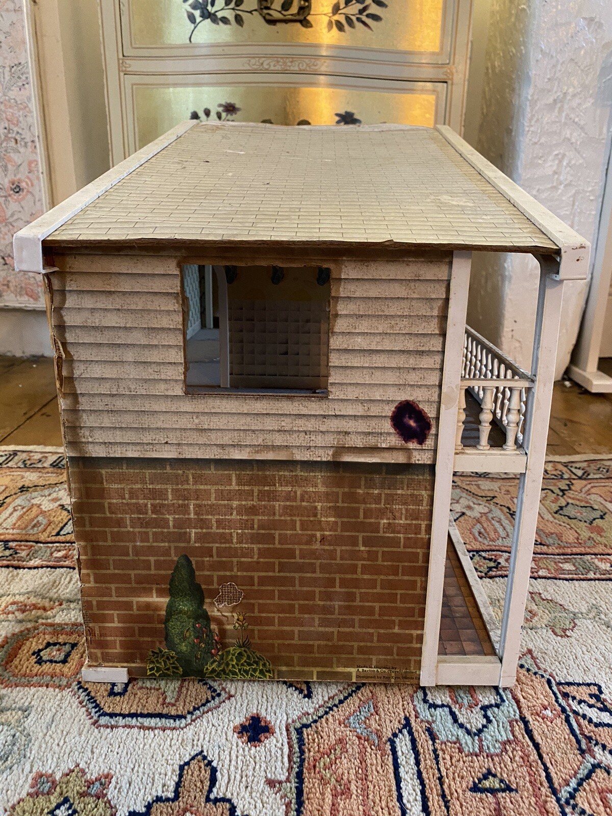 Rare Caroline's Home 1970's Vintage Dolls House Repair Restoration