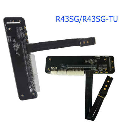 Laptop PC R43SG M.2 key M for NVMe External Graphics Bracket PCIe3.0 x4 Riser