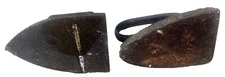 Antique Cast Iron Sad Iron Lot X 2 Bama 6