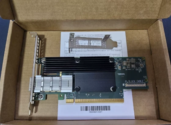 Lenovo 01PG722 CX653105A MELLANOX ConnectX-6 VPI Adapter Card HDR/200GbE - Image 2 of 4