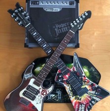 WOW WEE PAPER JAMZ guitar, speaker amp and drums 3 piece set w/bonus air guitar