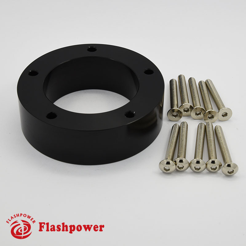 1" Steering Wheel Spacer Black Aluminum for Grant APC Pilot eBay